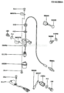 Page I Diagram and Parts List for FZ340G CS00 Kawasaki Engine