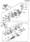Page N Diagram and Parts List for GD700A AS01 Kawasaki Generator