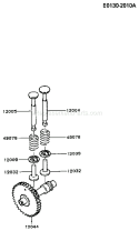 Page O Diagram and Parts List for GD700A AS01 Kawasaki Generator