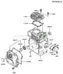 Page F Diagram and Parts List for GD700A AS01 Kawasaki Generator