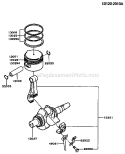 Page N Diagram and Parts List for GD700A BS01 Kawasaki Generator