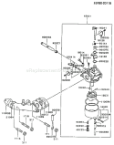 Page C Diagram and Parts List for GD700A BS01 Kawasaki Generator