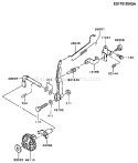 Page D Diagram and Parts List for GD700A BS01 Kawasaki Generator