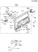 Page E Diagram and Parts List for GD700A BS01 Kawasaki Generator