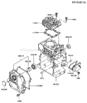 Page G Diagram and Parts List for GD700A BS01 Kawasaki Generator