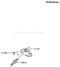 Page H Diagram and Parts List for GD700A BS01 Kawasaki Generator