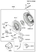 Page N Diagram and Parts List for GE2200A DS01 Kawasaki Generator