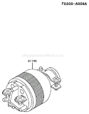 Page O Diagram and Parts List for GE2200A DS01 Kawasaki Generator