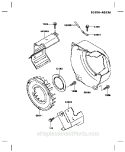 Page E Diagram and Parts List for GE2900A DS01 Kawasaki Generator