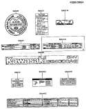 Page L Diagram and Parts List for GE4000A AS00 Kawasaki Generator