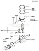 Page N Diagram and Parts List for GE4000A AS00 Kawasaki Generator