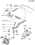 Page D Diagram and Parts List for GE4000A AS00 Kawasaki Generator