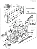 Part Location Diagram of 26030-2045 Kawasaki Harness