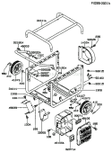 Page I Diagram and Parts List for GE4000A AS00 Kawasaki Generator