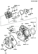 Page G Diagram and Parts List for GE4000A BS00 Kawasaki Generator