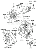 Page F Diagram and Parts List for GE4300A AS01 Kawasaki Generator