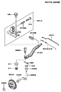 Page C Diagram and Parts List for GER30A AS01 Kawasaki Generator