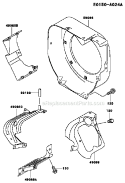 Page E Diagram and Parts List for GER30A AS01 Kawasaki Generator