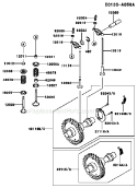 Page O Diagram and Parts List for GER30A CS01 Kawasaki Generator