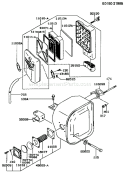 Part Location Diagram of 11012-2275 Kawasaki Cap