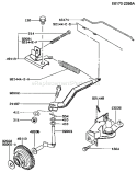 Part Location Diagram of 92144-2280 Kawasaki Spring