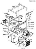 Page I Diagram and Parts List for GER50A BS00 Kawasaki Generator