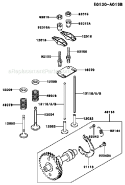 Page O Diagram and Parts List for GEW90A ES01 Kawasaki Generator