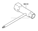 Tool Diagram and Parts List for HG400A-AS02  Kawasaki Engine