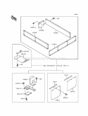 Part Location Diagram of 35019-1244 Kawasaki Flap, Rr