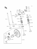 Part Location Diagram of 92015-1137 Kawasaki Nut, Valve Adjust Lock