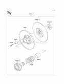 Part Location Diagram of 92015-1981 Kawasaki Nut