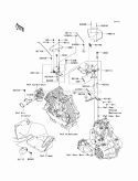 Control Diagram and Parts List for KAF400-ACF 2012 Kawasaki 