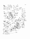 Gear Box Diagram and Parts List for KAF400-ACF 2012 Kawasaki 