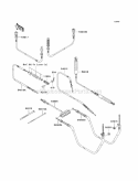 Cables Diagram and Parts List for KAF400-BCF 2012 Kawasaki 