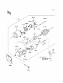 Part Location Diagram of 92015-1143 Kawasaki Nut