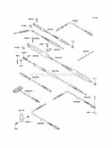 Cables Diagram and Parts List for KAF620-A5  Kawasaki 