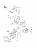 Part Location Diagram of 92151-2070 Kawasaki Bolt