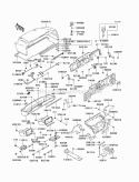 Part Location Diagram of 92145-1402 Kawasaki Spring