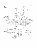 Control Diagram and Parts List for KAF620-F1  Kawasaki 