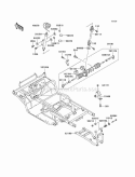 Frame Diagram and Parts List for KAF620-H1  Kawasaki 