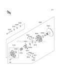 Drive Converter Diagram and Parts List for KAF620-H3  Kawasaki 