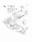 Frame Diagram and Parts List for KAF620-H6F 2006 Kawasaki 