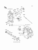 Oil Pump/Oil Filter Diagram and Parts List for KAF620-K1 2005 Kawasaki 