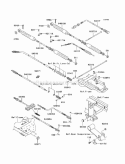 Part Location Diagram of 54010-7505 Kawasaki Cable, Shift Control