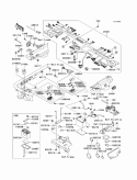 Chassis Electrical Equipment Diagram and Parts List for KAF620-MCF 2012 Kawasaki 