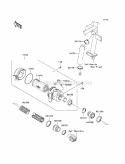 Air Cleaner Diagram and Parts List for KAF620-N9F 2009 Kawasaki 