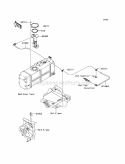 Part Location Diagram of 670E5090 Kawasaki O Ring