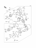 Part Location Diagram of 92145-2097 Kawasaki Spring