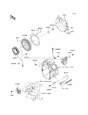 Generator/Ignition Coil Diagram and Parts List for KAF620-PBF 2011 Kawasaki 