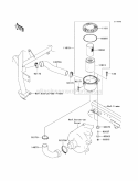 Part Location Diagram of 92027-4012 Kawasaki Collar